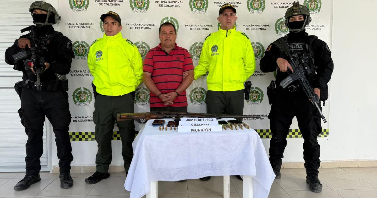 Capturado en Cundinamarca alias ‘Mono Luis’, hermano de ‘Iván Mordisco’