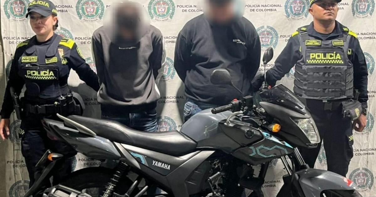 Tres fleteros que robaban celulares fueron capturados en Medellín: Los elementos robados supera los $9 millones