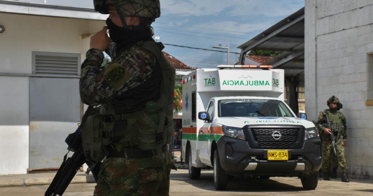 Tropas siguen buscando a militar arrastrado por el río Cimitarra en medio de combates en Yondó 