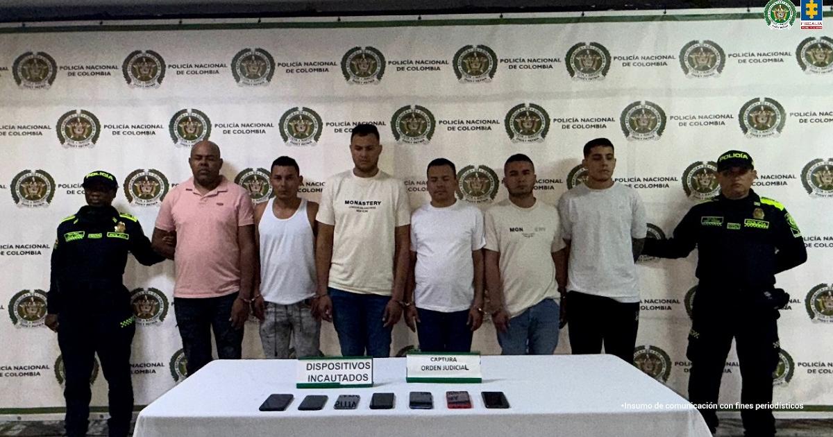 A la cárcel siete presuntos responsables de 22 hurtos en Antioquia, que suman $5 mil millones