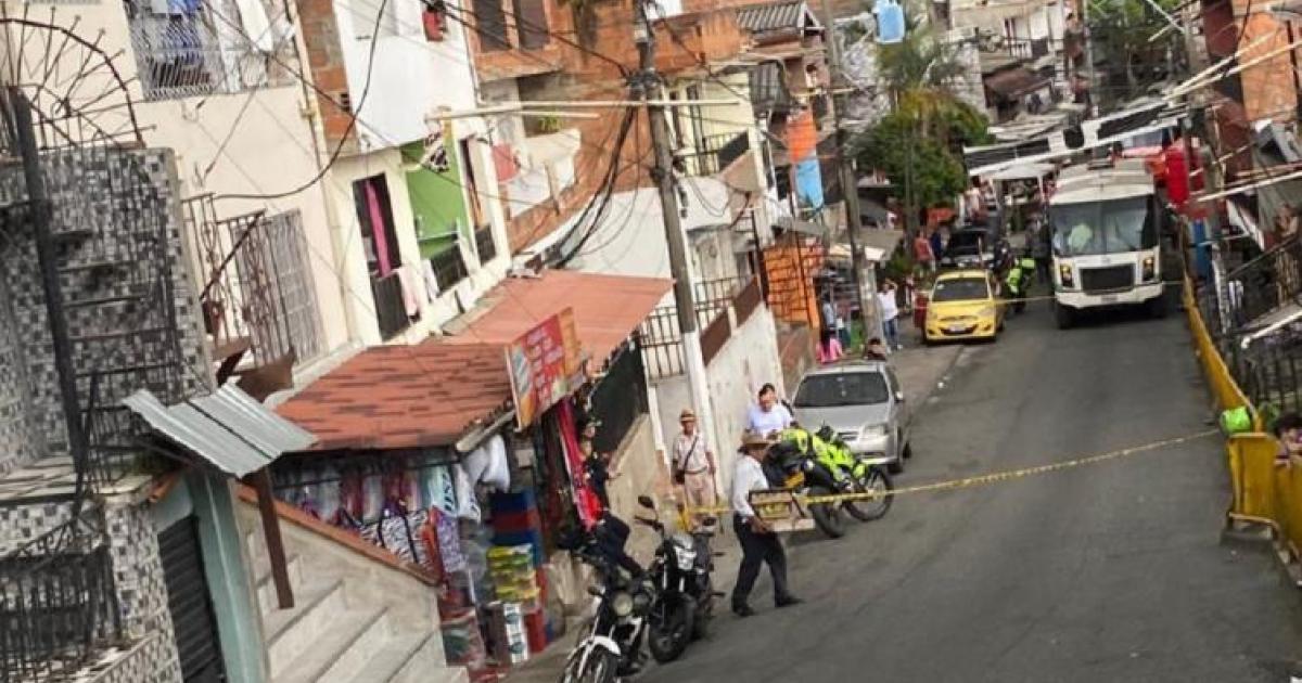 Lo mataron a balazos cuando caminaba por el barrio Santo Domingo Savio de Medellín