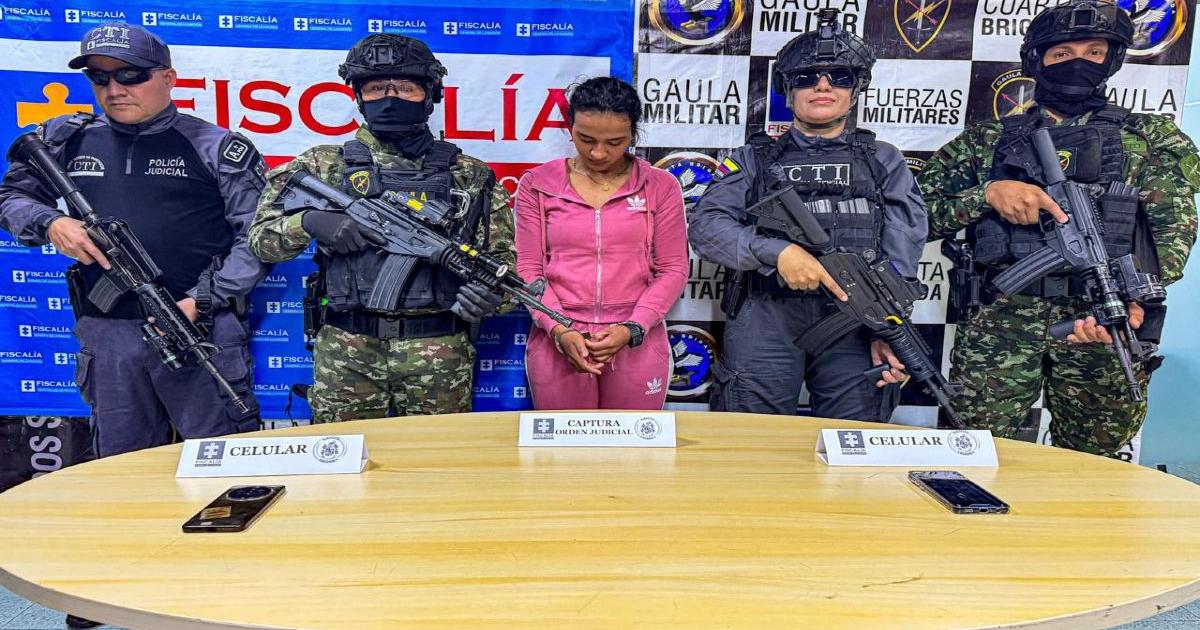 Cayó en La Estrella alias 'Sara', señalada cabecilla de la subestructura 18 de las disidencias