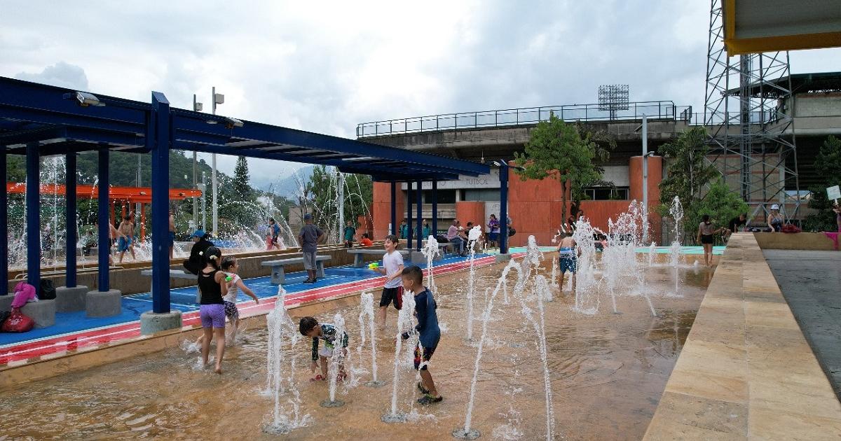 Ya fueron renovados los “chorritos” de agua de Ditaires