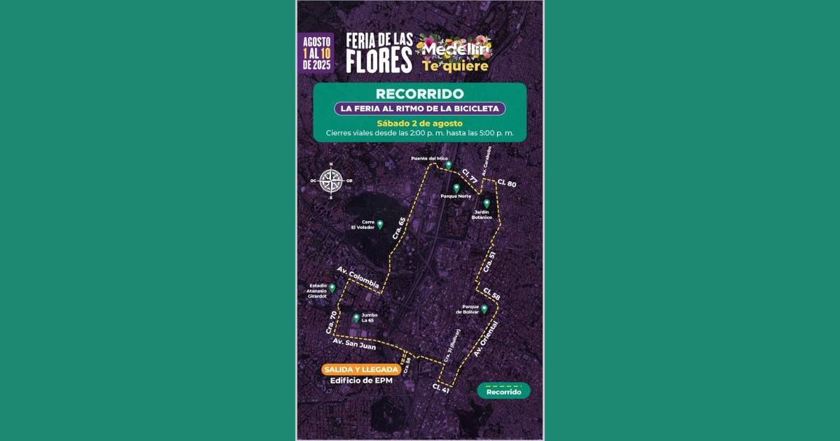 Inicia la Feria de las Flores: estos son los cierres viales para este fin de semana