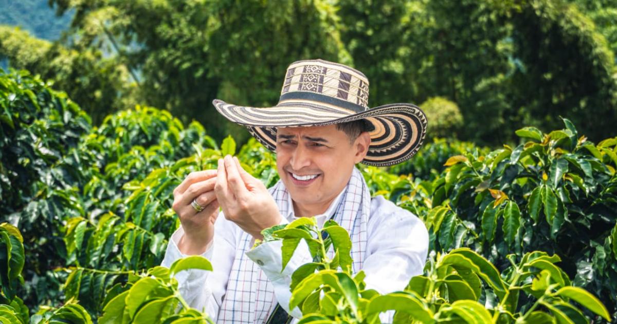 Jorge Celedón lanzó su marca de café: Ay Ombe, con cinco aromas para degustar