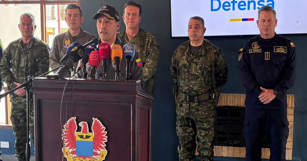 Mindefensa anunció recompensa de hasta $2.000 millones por alias 'Chejo', presunto responsable de atentado a helicóptero en Amalfi