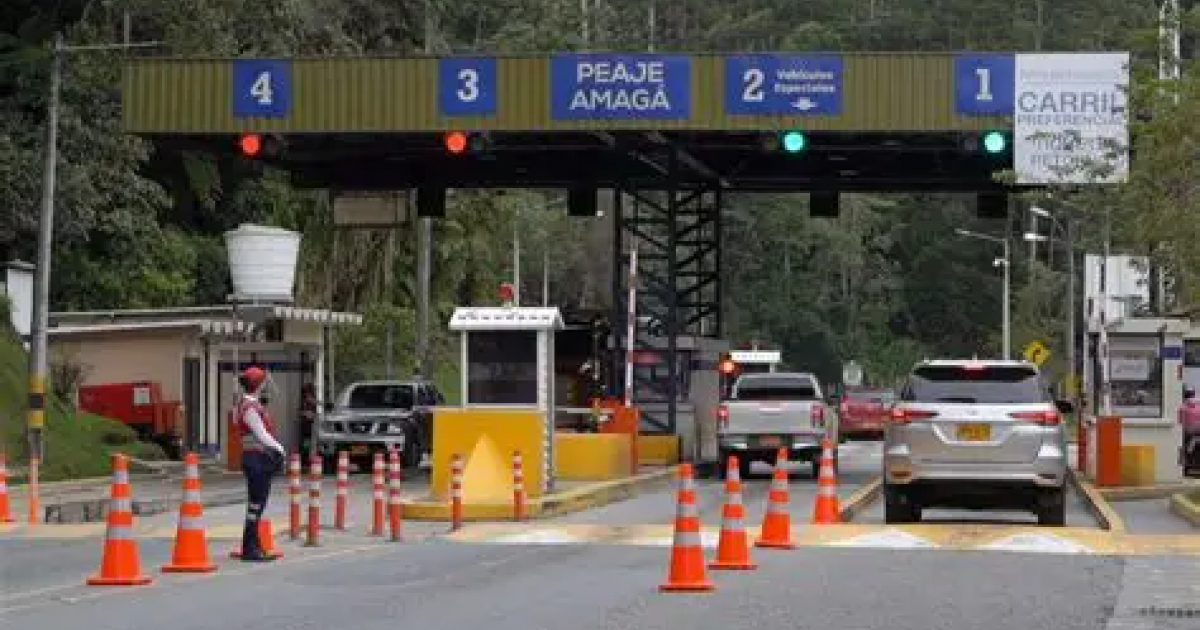 En enero podría haber cambio en la tarifa del peaje de Amagá en Antioquia