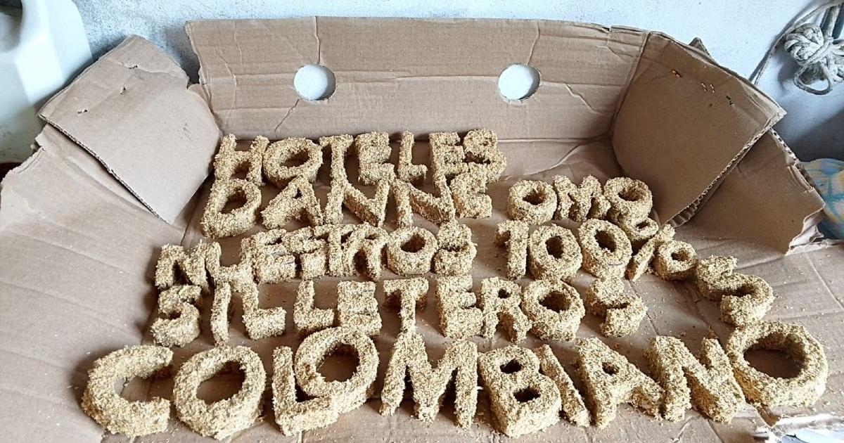 "Es mucho trabajo pero con mucho amor lo hacemos", dice silletero horas antes del desfile en Feria de las Flores