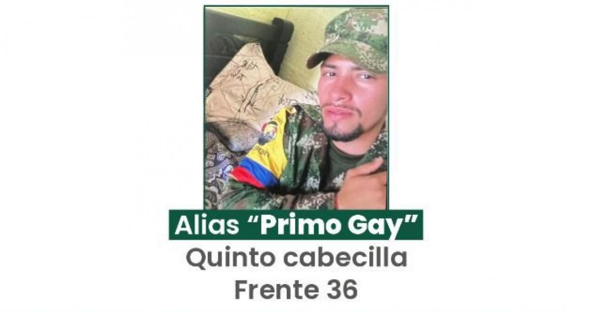 Autoridades señalan a alias 'Primo gay' del ataque a la fuerza pública en San Andrés de Cuerquia