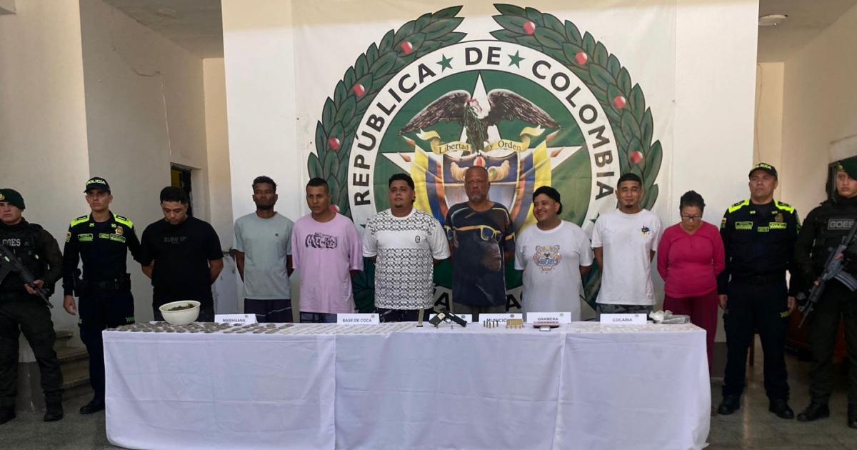Desarticulan en Puerto Berrío a "Los Morros", banda liderada por alias "Morocho" y principal expendedora de drogas del municipio