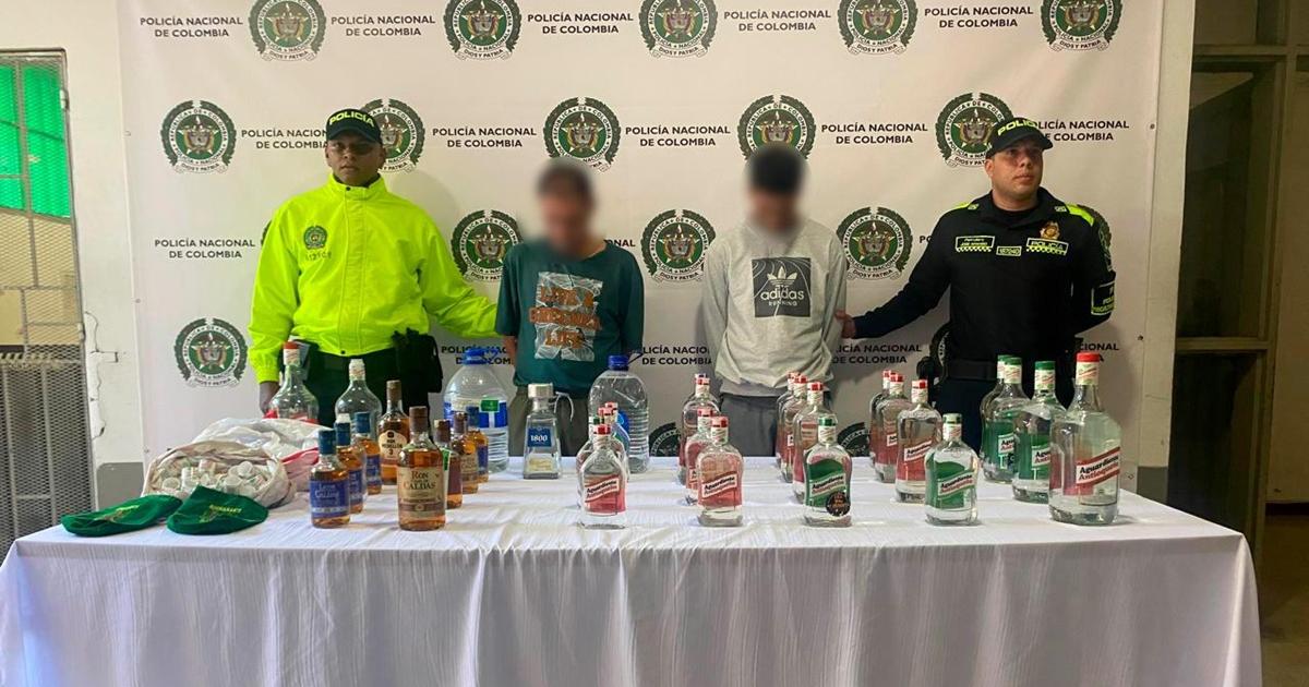 Medellín: incautan casi 50.000 cajetillas de cigarrillos ilegales y 240 botellas de licor adulterado