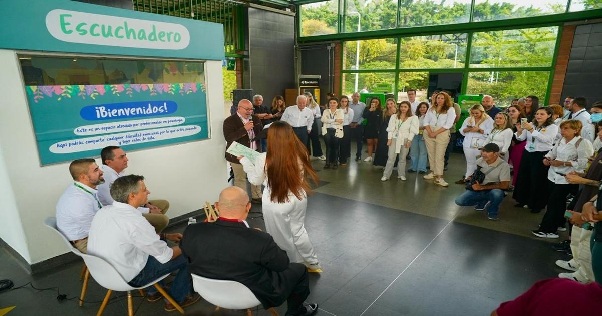 Envigado recibió un nuevo escuchadero para promover la salud mental