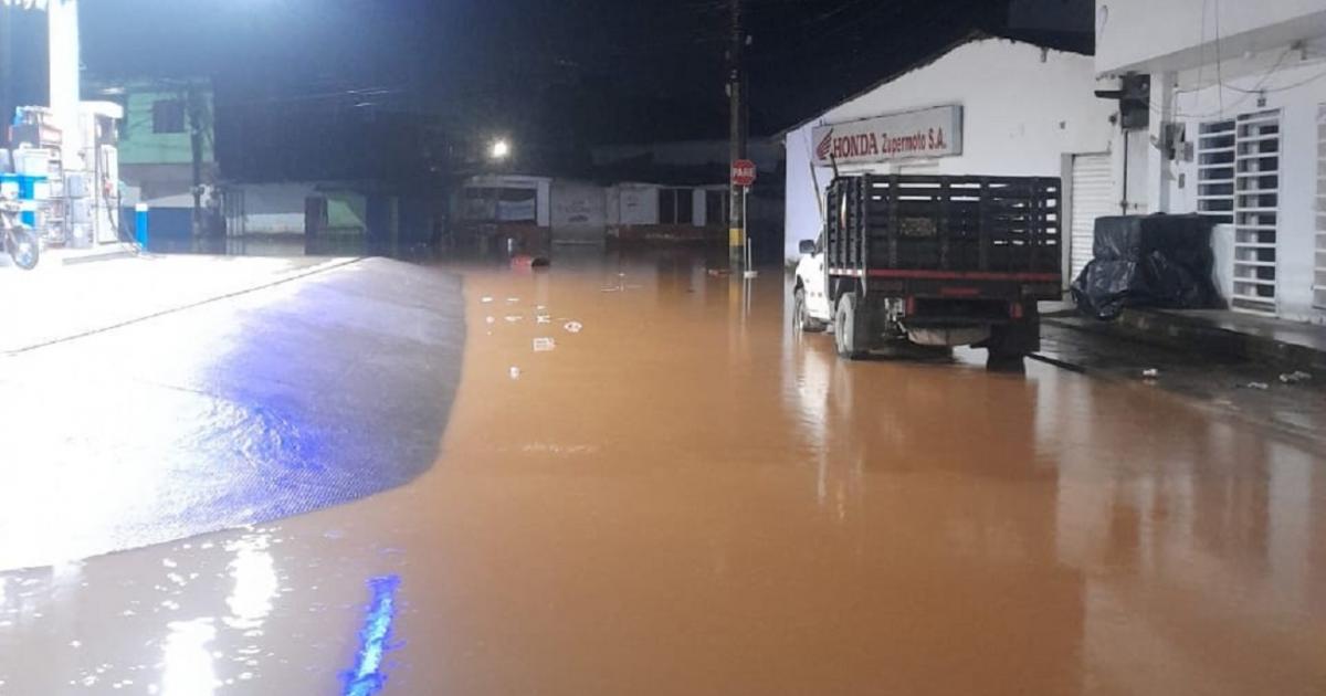Las fuertes lluvias tienen en emergencia a cuatro municipios en Antioquia