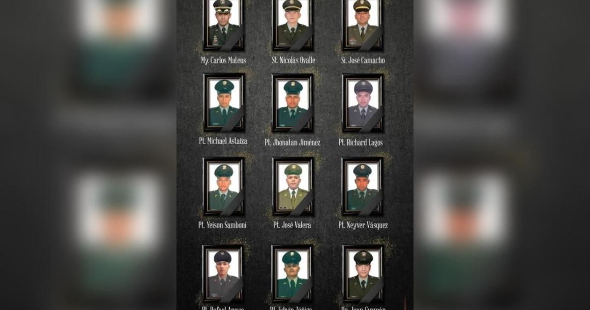 Ruta del honor: cuerpos de policías asesinados en Amalfi serán enviados a ocho departamentos del país 