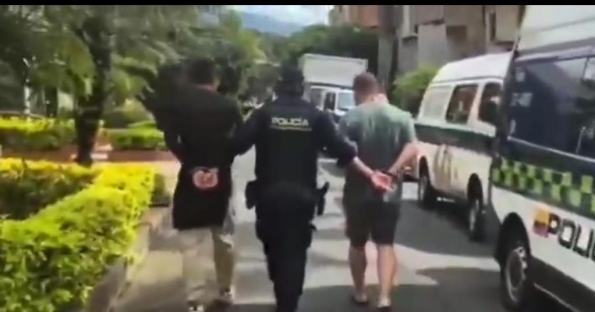 [Video] Capturan  a dos hombres por explotación sexual de dos niñas de 14 y 17 años en Medellín