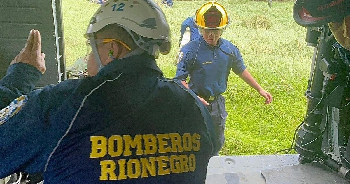 Bomberos de Rionegro atendieron incendio estructural de grandes proporciones en Riosucio, Chocó