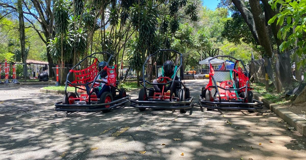 Buggies familiares, la nueva atracción del Parque Norte