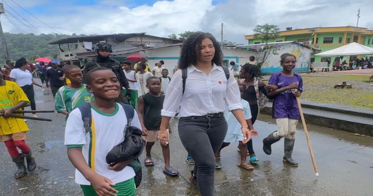 Gobernadora de Chocó denuncia presencia de explosivos en entornos educativos de Sipí