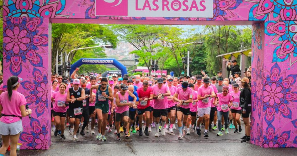 Corredor de 48 años de edad murió en la Carrera de las Rosas en Medellín