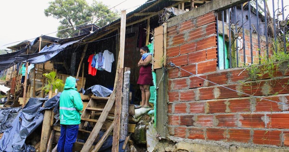 En medio de la segunda temporada de lluvias, Alcaldía de Medellín ha identificado 163 personas que viven en zona de alto riesgo