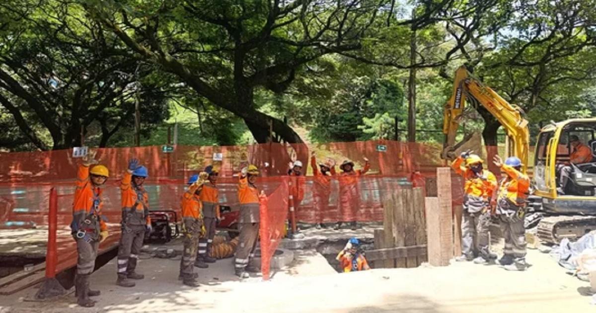 Avanzan las obras para conducir energía al Metro de la 80: hay cierres viales