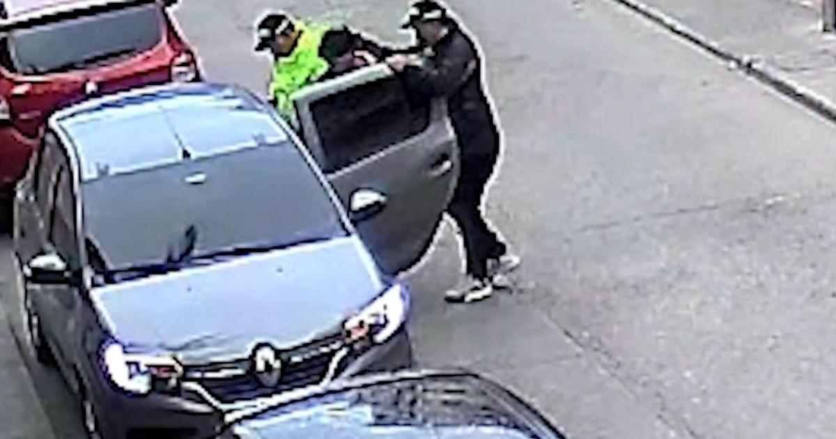 Falsos policías secuestraron a un hombre en Marinilla; el hecho quedó registrado en cámaras de seguridad