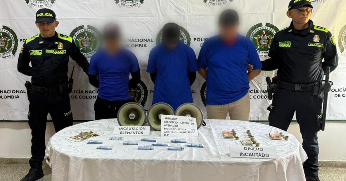 En Turbo, capturan a 4 personas con casi 800 boletas de rifas ilegales