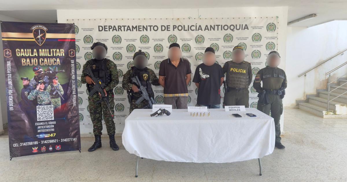 En Caucasia el Ejército capturó a "Wescol"