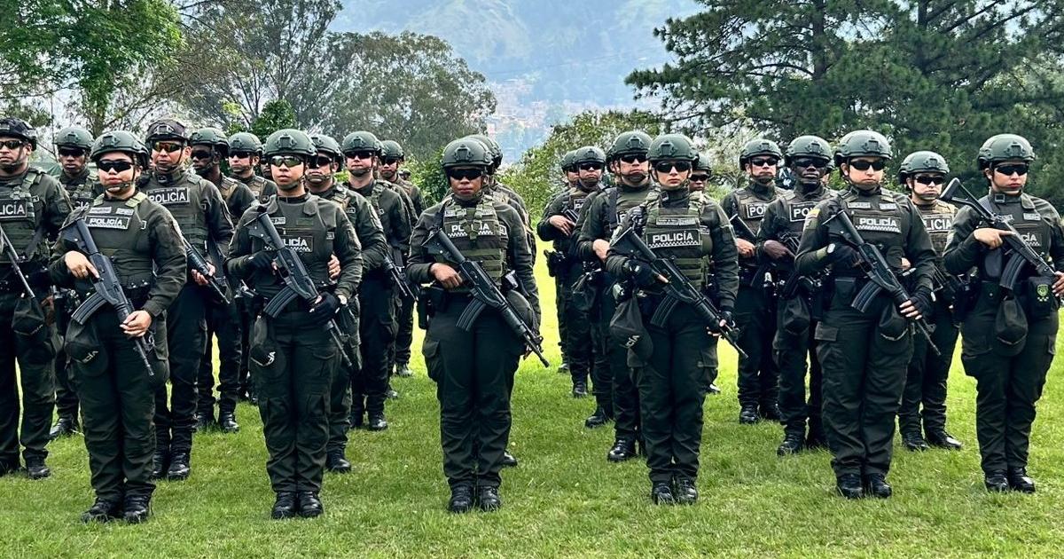Llegan a Medellín 480 uniformados de la fuerza pública para atacar a las disidencias de las Farc
