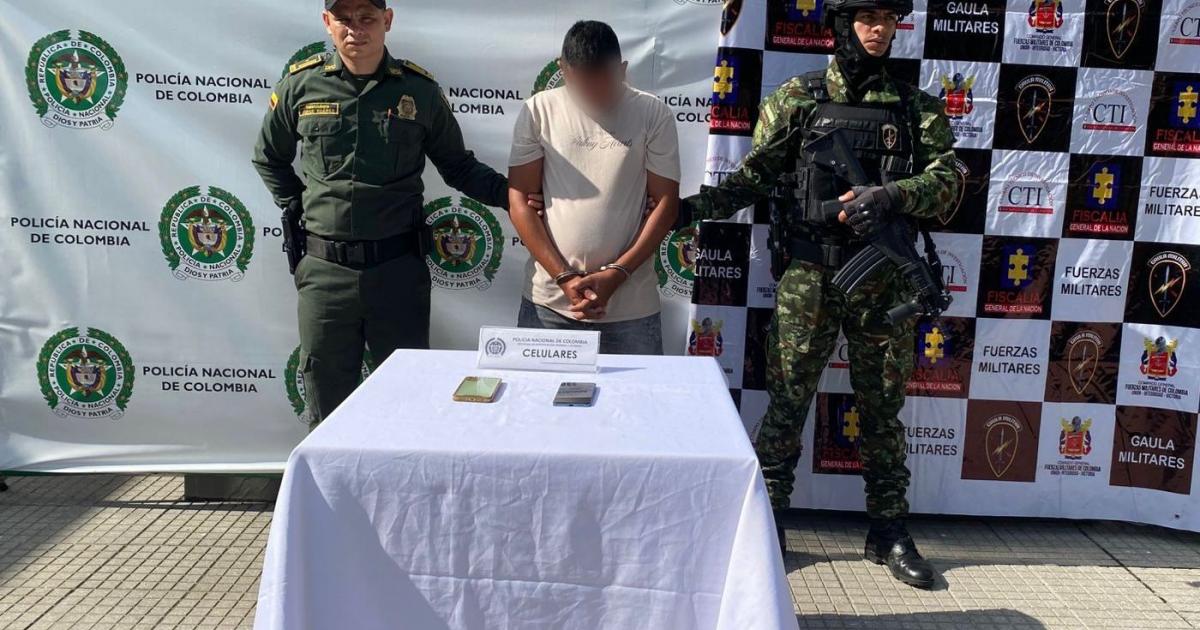 En el Urabá antioqueño, capturan a alias "Cachorro", presunto cabecilla que monitoreaba a la Fuerza Pública