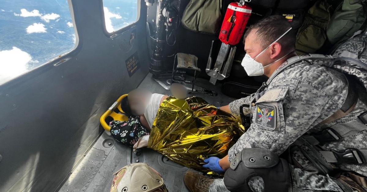 Con graves heridas en manos y rostro, un indígena fue trasladado de urgencia a Medellín tras explotarle una mina