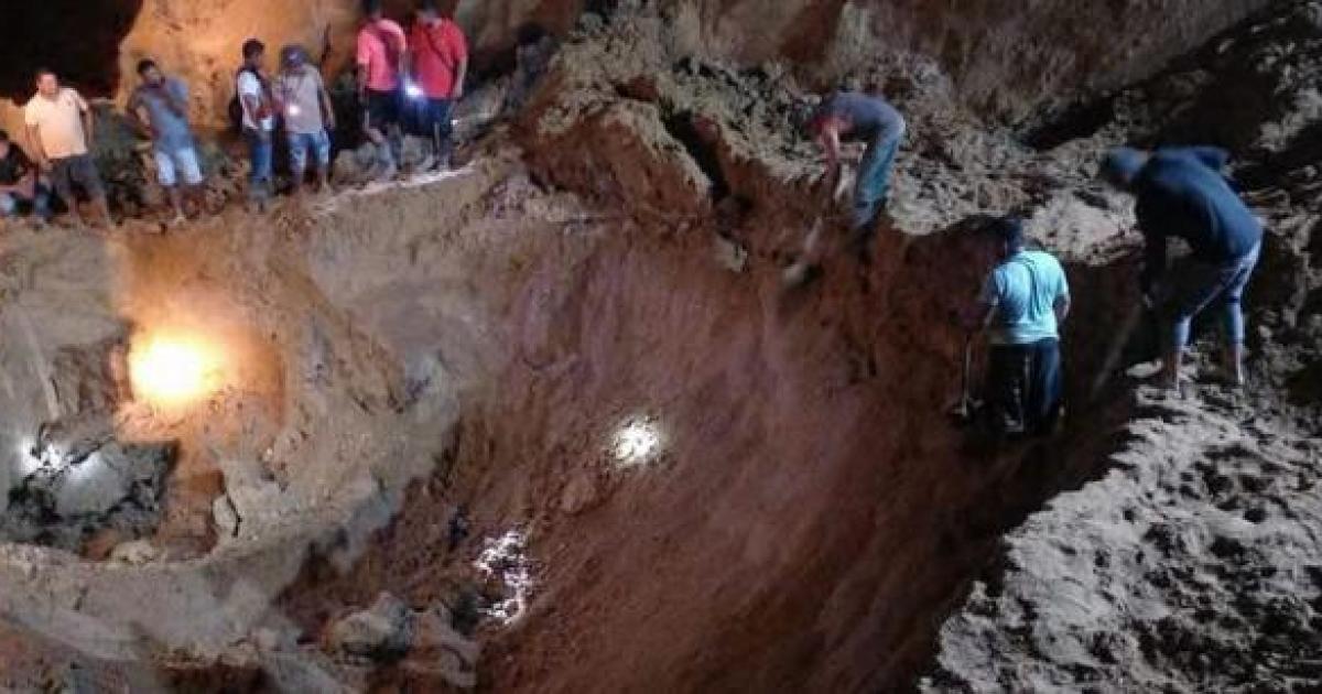 Buscan a minero que quedó atrapado por un alud de tierra en El Bagre, Antioquia