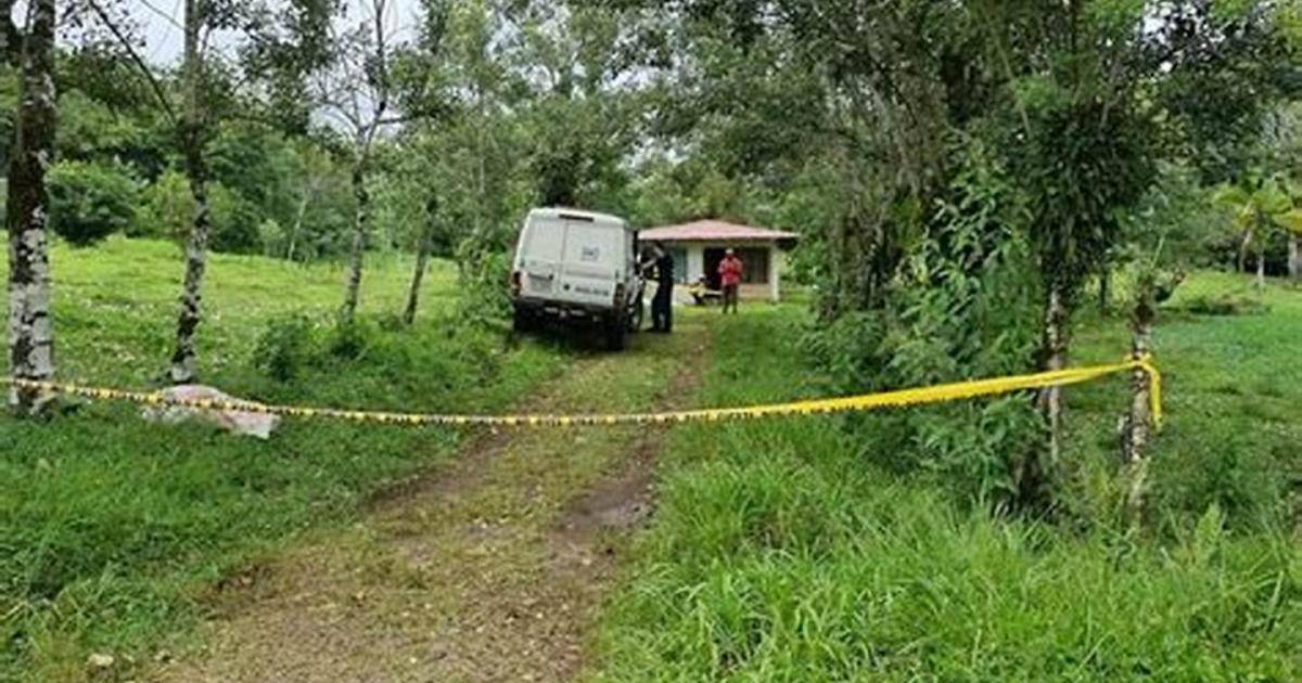 Investigan doble asesinato de hermanos en San Vicente Ferrer: los acribillaron en zona rural