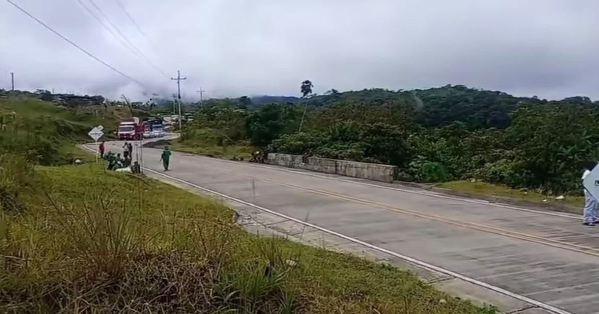 Sigue bloqueada la vía Quibdó Medellín tras no llegar a acuerdos entre autoridades y mineros