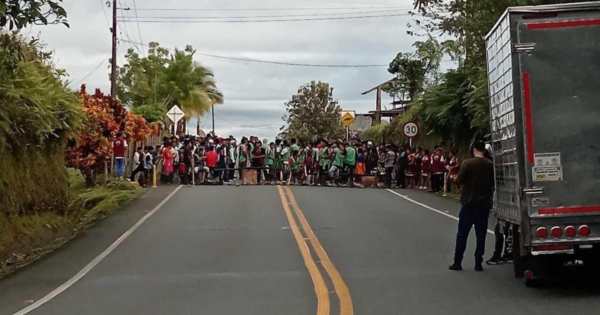 Más de $20 mil millones de pesos en pérdidas por día reportan los transportadores por bloqueo en la vía Urabá - Chocó