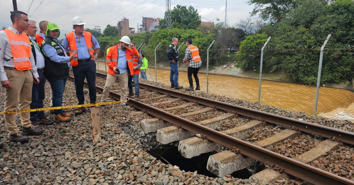 El tremendo hueco que tiene incomunicado el norte con el sur en el sistema de Metro de Medellín