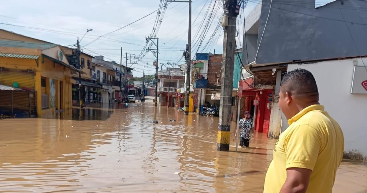 El Bagre bajo el agua: Más de 850 familias damnificadas por lluvias en esta zona de Antioquia