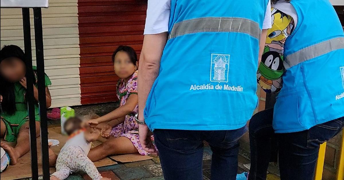 Indígenas estarían siendo instrumentalizados por grupos armados para ejercer mendicidad en Medellín