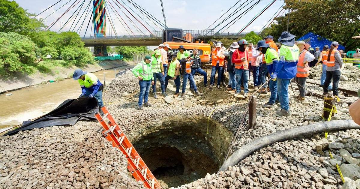 Alcalde de Medellín espera que la próxima semana se restablezca el servicio en tramo Poblado Aguacatala del Metro