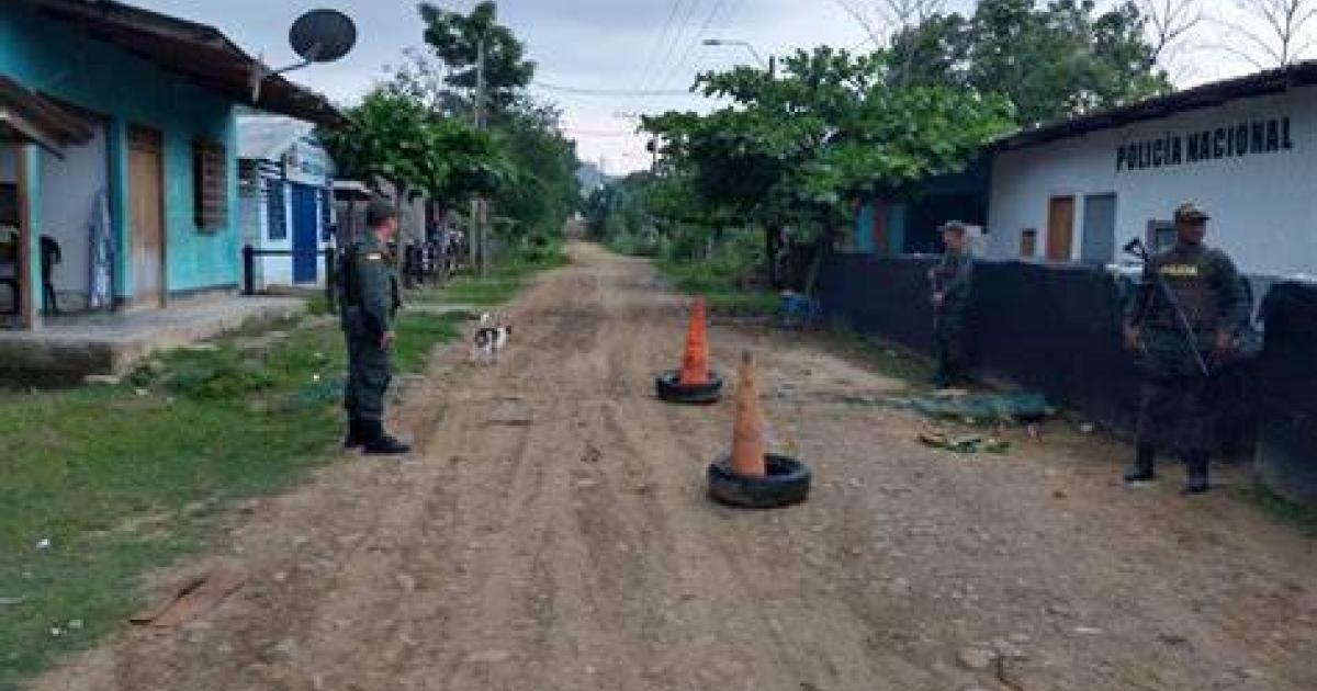 Delincuentes taladraron durante cinco días un muro de la estación de policía en el Urabá para escapar