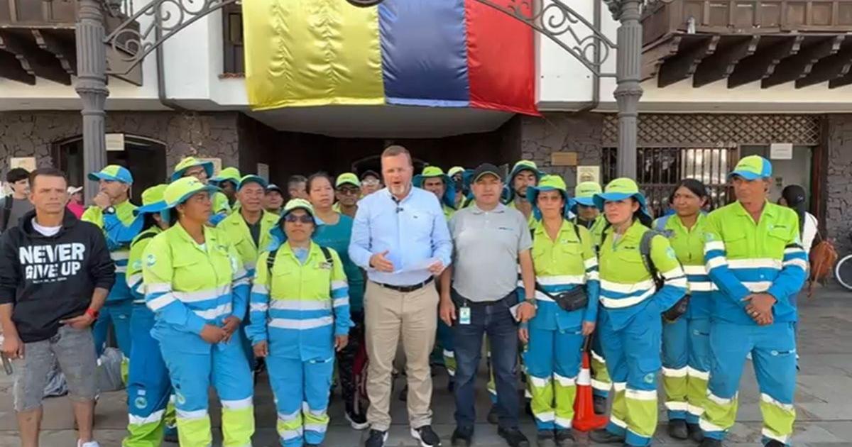 Alcalde de Rionegro pidió respeto por los trabajadores de aseo tras ataque a uno de los operarios de Verdelimpio