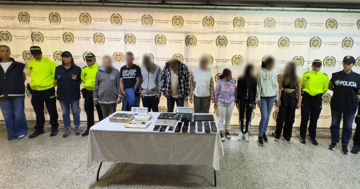 Fueron capturadas 13 personas que pertenecerían a red trasnacional de trata de personas desde Colombia hacia Europa