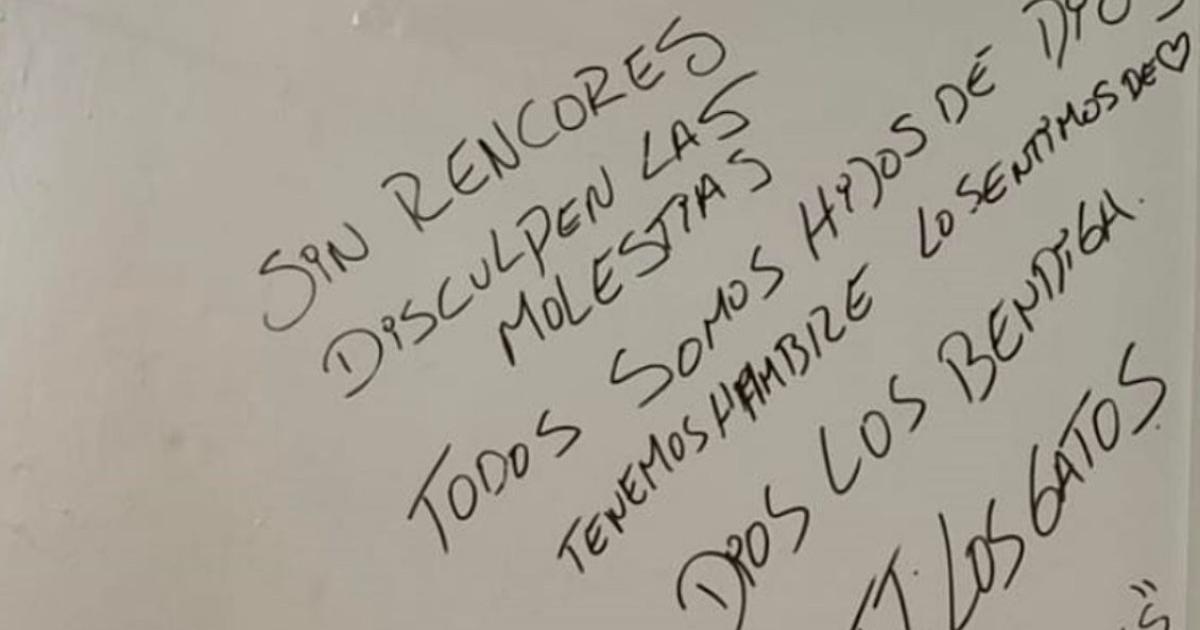 Delincuentes se robaron la comida de un centro infantil en Antioquia y dejaron mensaje disculpándose
