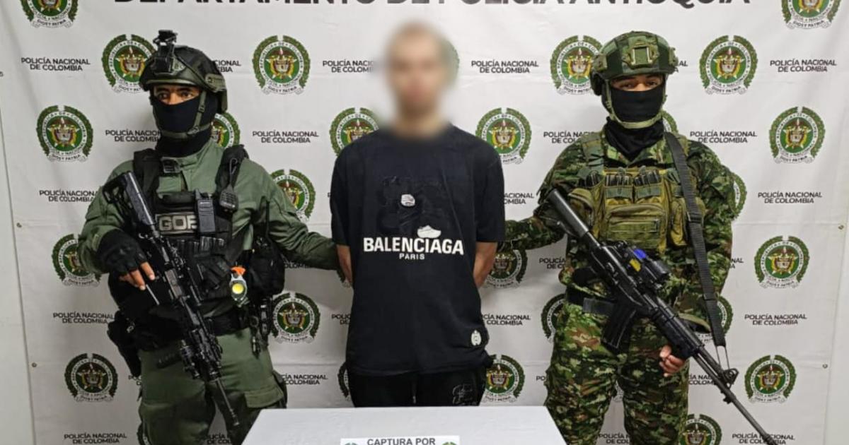 Capturan en Andes a alias “Bollo”, coordinador de sicarios de “La Terraza”; señalado de perpetrar dos homicidios selectivos este año