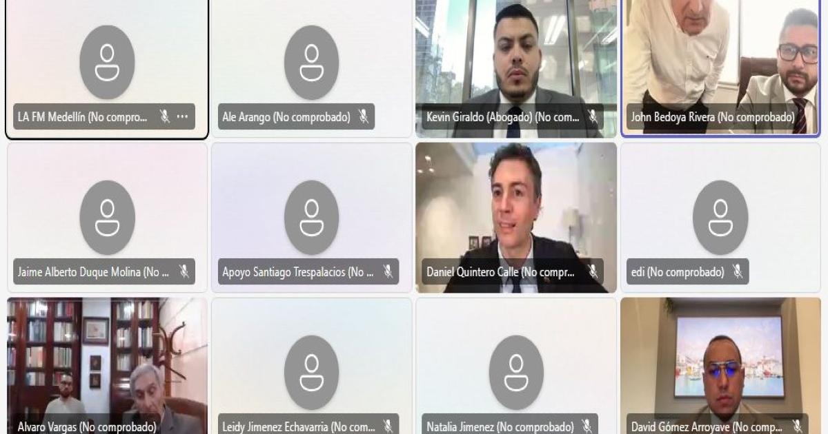 Se realiza audiencia de acusación contra Daniel Quintero y doce personas más por presuntas irregularidades con el lote de Aguas Vivas