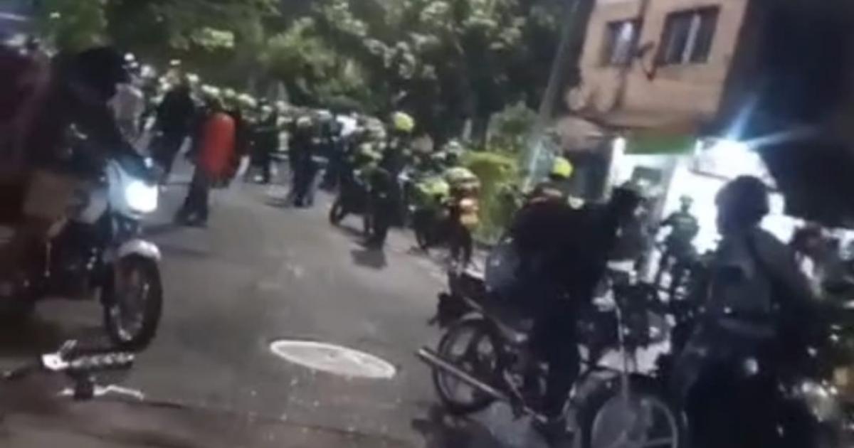 Balacera en el centro de Medellín: Dos fleteros resultaron heridos a manos de la policía