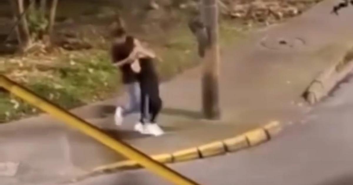 [Video] Violencia de género: Comunidad intervino en plena agresión a una mujer en Envigado