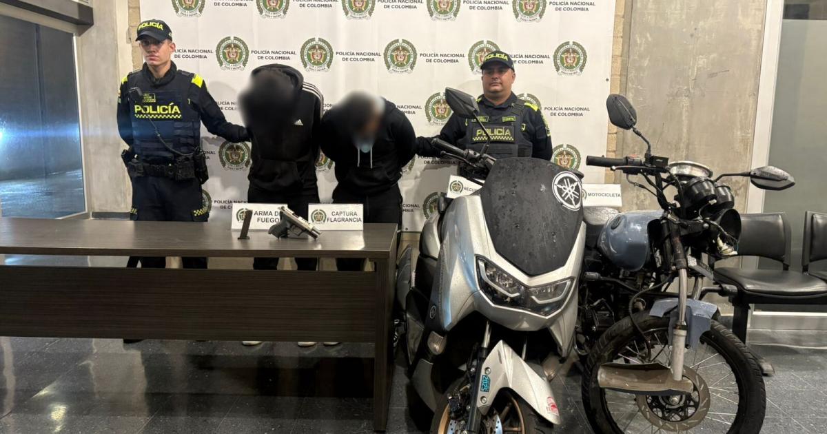 Entre los seis detenidos por hurto en Medellín, se encuentra un hombre con brazalete electrónico