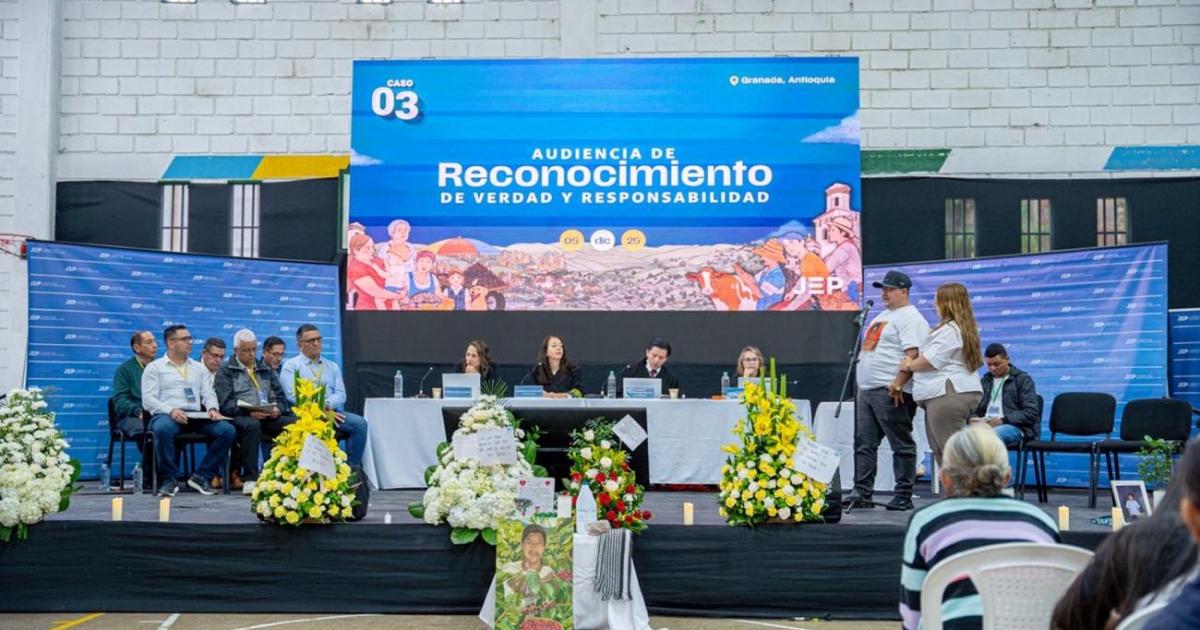 Restos de cuatro víctimas fueron entregados en Audiencia de la JEP en Antioquia