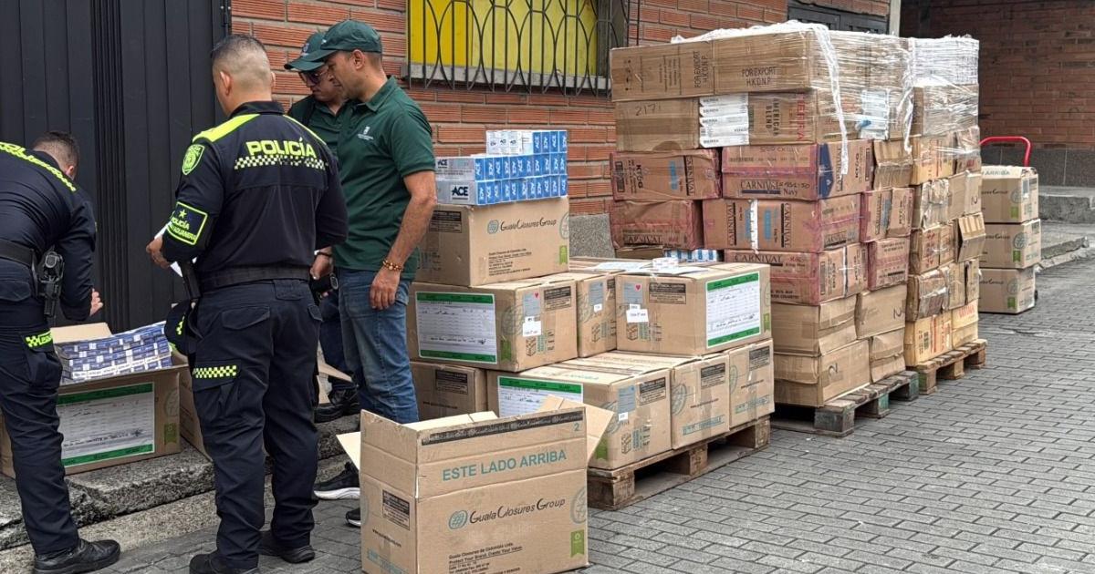 Navidad bajo control en Antioquia: incautan licor y cigarrillos ilegales por casi $1.000 millones
